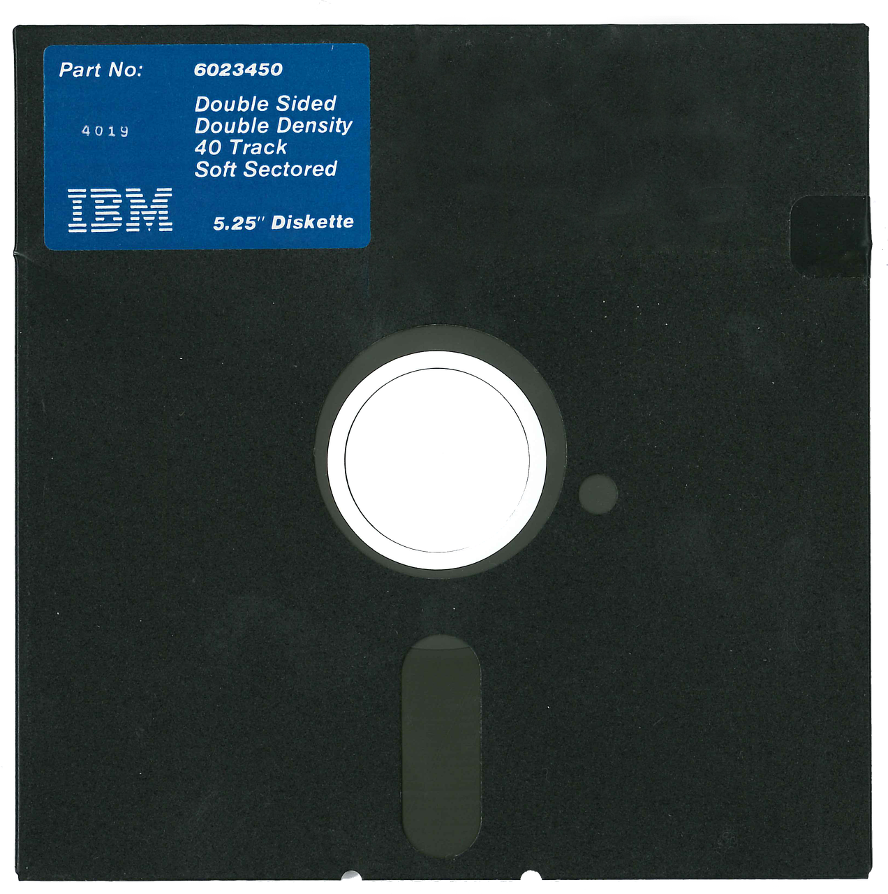 A photo of a black floppy disc. It's a link that leads to the media reccomendations page